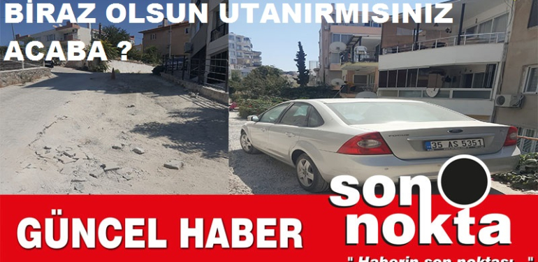 KUŞADASI SOKAKLARI YİNE AYNI TAS YİNE AYNI HAMAM
