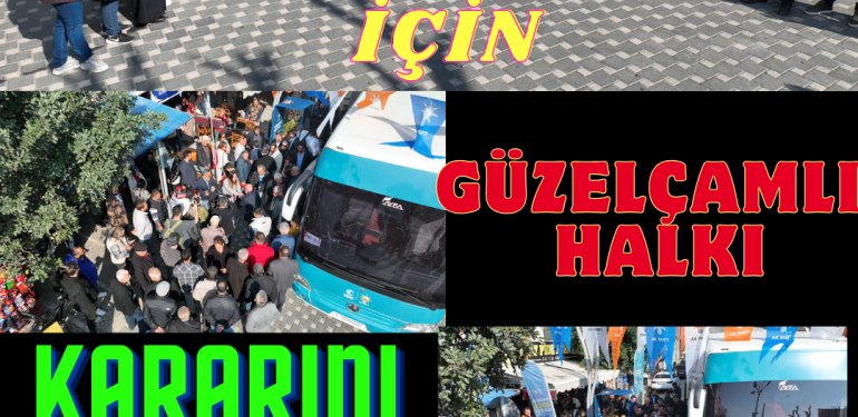 ALTUNGÜN’E GÜZELÇAMLI’DA SEVGİ SELİ