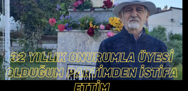 KUŞADASI CHP DE İSTİFA DEPREMİ DEVAM EDİYOR.