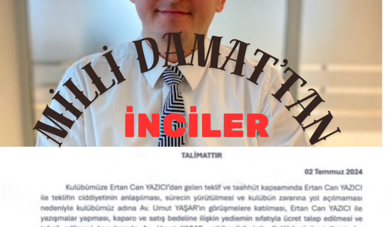 MİLLİ DAMAT’TAN AÇIKLAMA